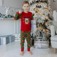Универсальная детская пижама PGU-22-2-12 *Christmas* - Універсальна дитяча піжама PGU-22-2-12 *Christmas*