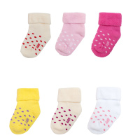 Детские носки для девочки NSD-30 махровые 