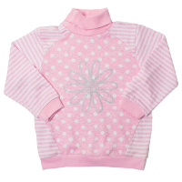 Детский свитер для девочки SV-05-1-18 *Горошки*