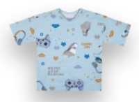 Детская футболка для мальчика FT-21-8-2 *Лагерь френд*
