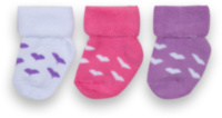 Детские махровые носки для девочки NSD-264 