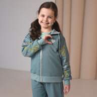 Детский костюм для девочки KS-21-91-1 *Never give up* - Дитячий костюм для дівчинки KS-21-91-1 *Never give up*