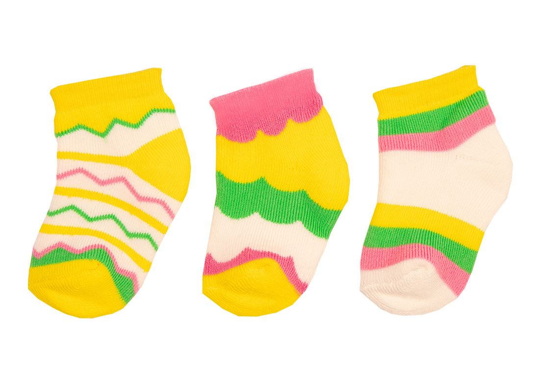 Детские носки для девочки NSD-479 махра 