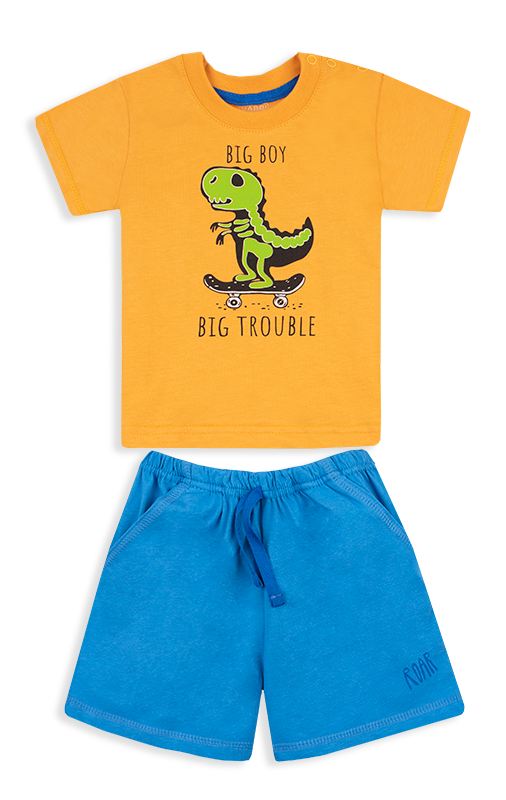 Детский костюм для мальчика KS-20-13-1 *Технозавр*