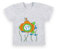 Детская футболка для мальчика FT-21-4-4 *Диноленд* 