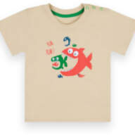 Детская футболка для мальчика FT-21-4-2/1 *Диноленд* - Детская футболка для мальчика FT-21-4-2/1 *Диноленд*