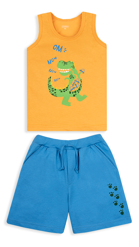 Детский костюм для мальчика KS-20-13-4 *Технозавр*