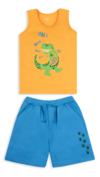 Детский костюм для мальчика KS-20-13-4 *Технозавр*