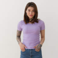 Женская футболка Рубчик - Женская футболка рубчик