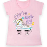 Детская футболка для девочки FT-22-13\1 *Girls* - Детская футболка для девочки FT-22-13\1 *Girls*