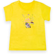Детская футболка для девочки FT-22-7\1 - Детская футболка для девочки FT-22-7\1