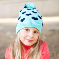Детская шапка зимняя вязаная для девочки GSK-70 - Детская шапка зимняя вязаная для девочки GSK-70
